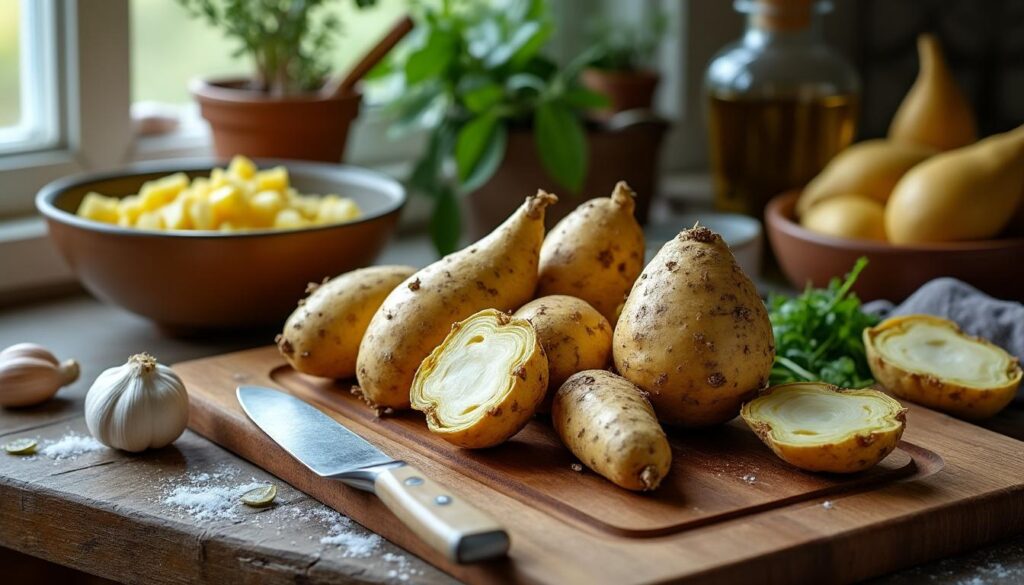découvrez comment préparer des topinambours grâce à nos astuces simples pour sublimer ce légume oublié et régaler vos papilles.