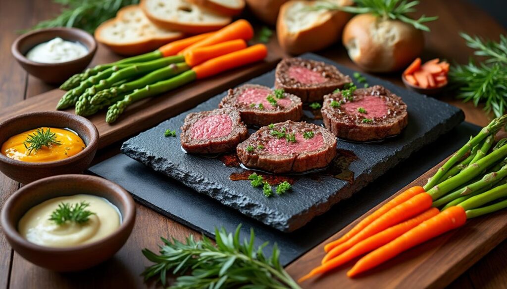 découvrez les meilleures recettes d'accompagnement pour pierrade afin de sublimer vos viandes et régaler vos convives lors de vos repas conviviaux.