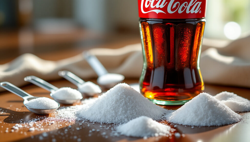 découvrez combien de calories et de sucre contient réellement votre coca préféré. informez-vous sur l'impact de cette boisson sucrée sur votre alimentation quotidienne.