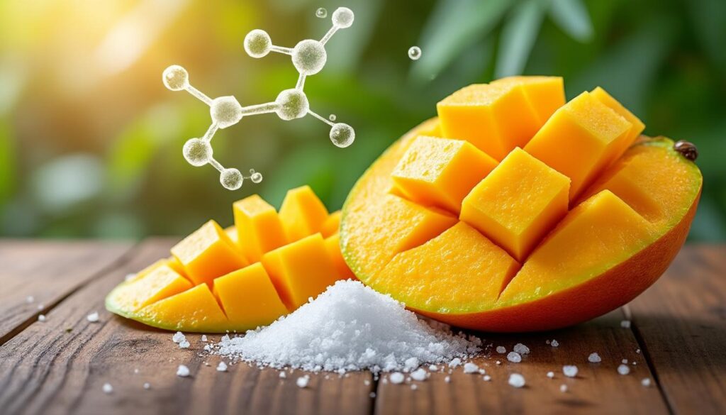 découvrez la teneur en calories et en sucres de la mangue, ce fruit exotique délicieux. apprenez comment l'intégrer à une alimentation équilibrée sans culpabiliser.