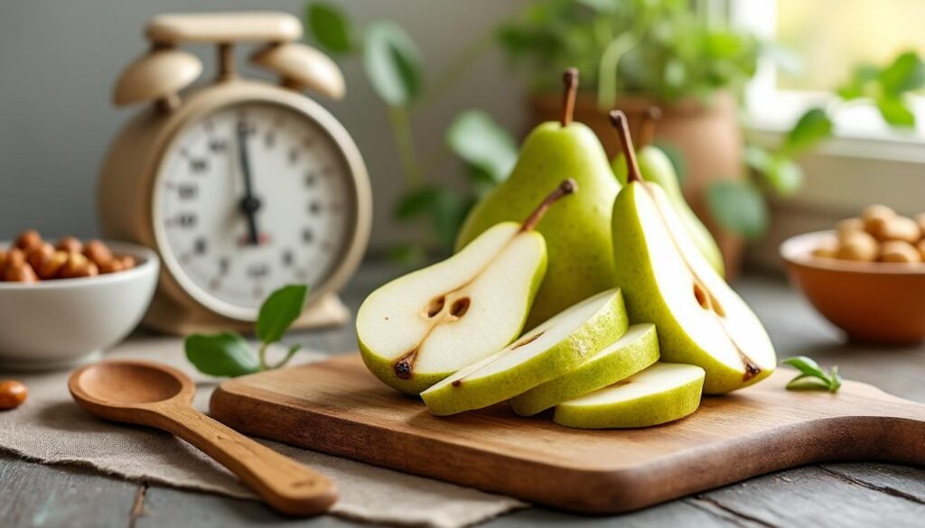 découvrez combien de calories contient une poire et quelle quantité choisir pour un encas léger et gourmand, idéal pour allier plaisir et équilibre nutritionnel.