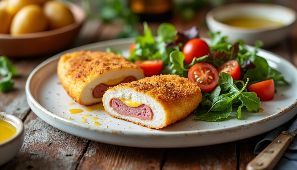 découvrez nos conseils pour choisir l'accompagnement parfait qui sublimera votre cordon bleu maison et ravira vos papilles.