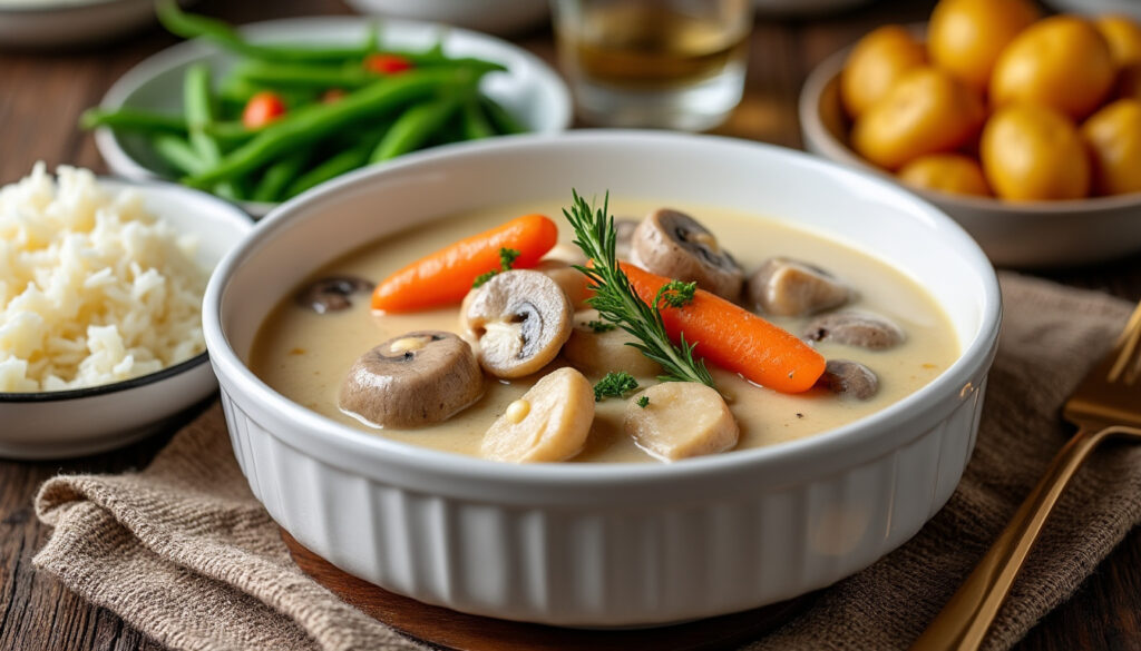découvrez quelles garnitures subliment la blanquette de veau, ce plat classique français, pour un accompagnement parfait et savoureux.