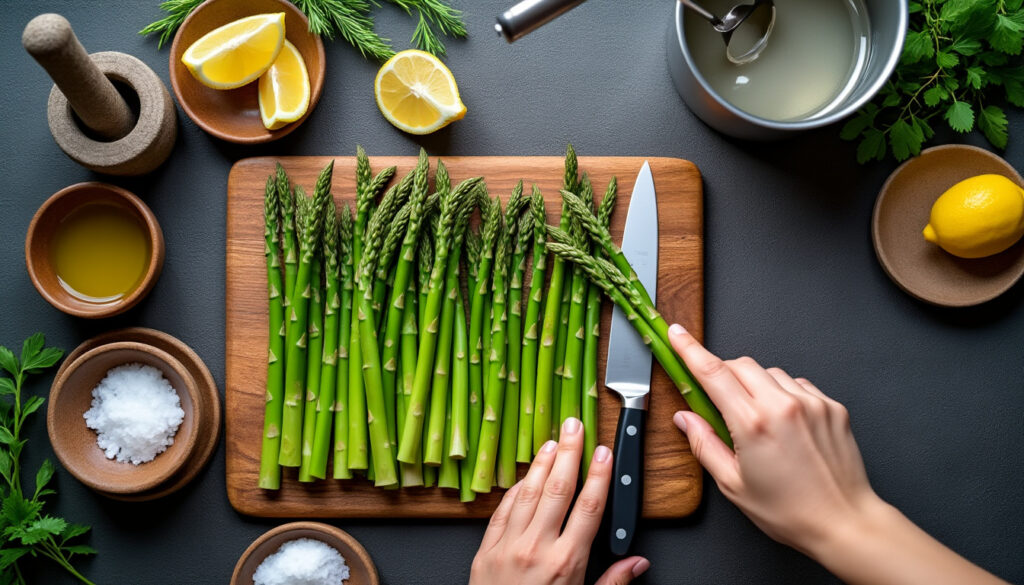 découvrez des techniques simples et efficaces pour préparer les asperges et révéler toute la richesse de leur saveur dans vos plats.