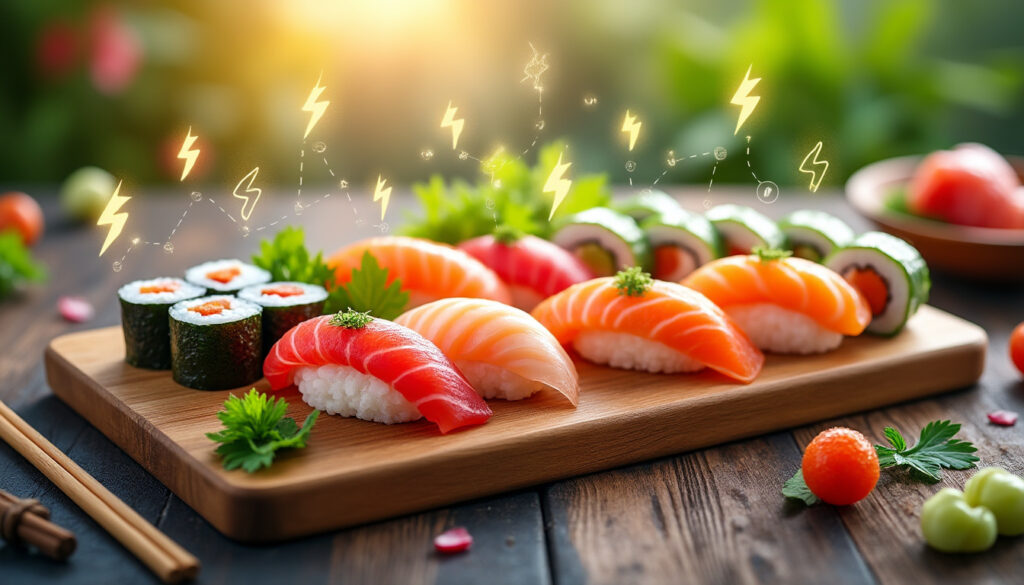 découvrez comment les calories des sushis influencent votre apport énergétique quotidien et comment les intégrer dans une alimentation équilibrée.