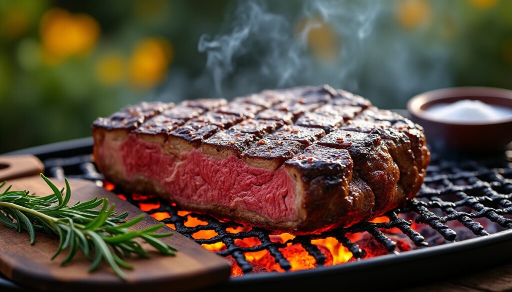 découvrez nos astuces et techniques pour cuire une côte de bœuf au barbecue, obtenir une viande tendre, juteuse et pleine de saveurs. suivez notre guide étape par étape pour réussir votre cuisson à la perfection.