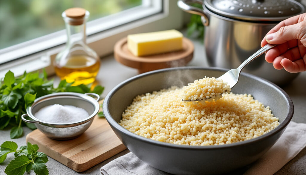 découvrez nos astuces pour préparer de la semoule de couscous avec une texture moelleuse et parfaite à chaque fois. suivez notre guide simple et efficace pour réussir votre couscous.