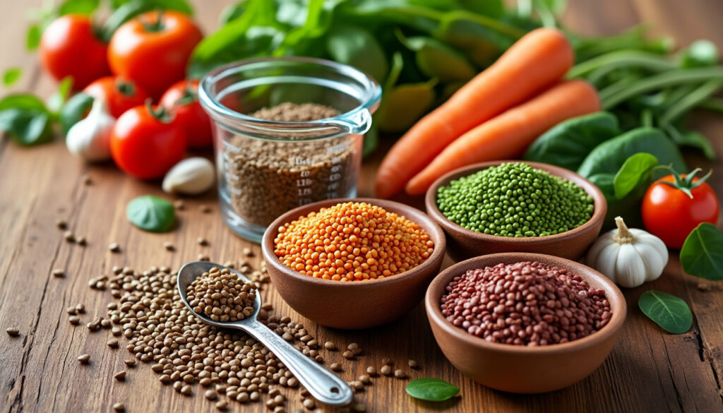 découvrez la valeur nutritionnelle des lentilles et leur apport calorique pour intégrer ces légumineuses saines dans vos recettes santé équilibrées.