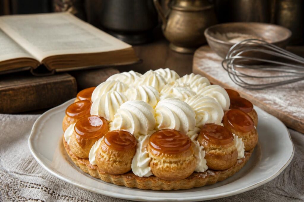 découvrez l'histoire et l'origine du dessert saint honoré ainsi que des recettes traditionnelles pour le préparer chez vous.