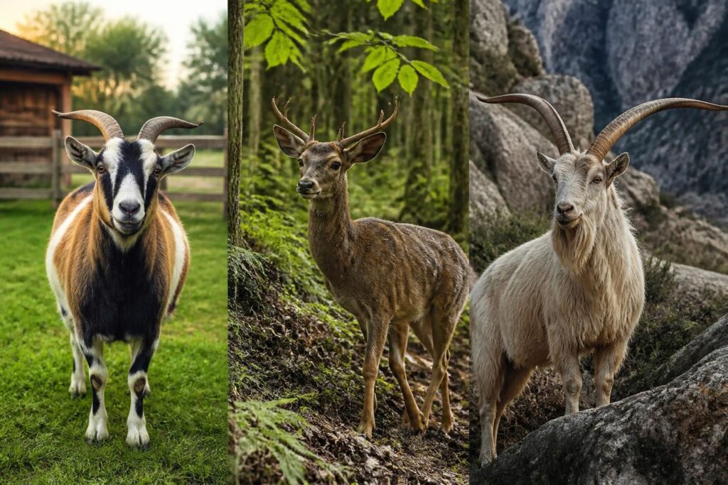 découvrez les principales différences entre la chèvre, le chevreuil et la chèvre corse pour mieux comprendre ces animaux souvent confondus.
