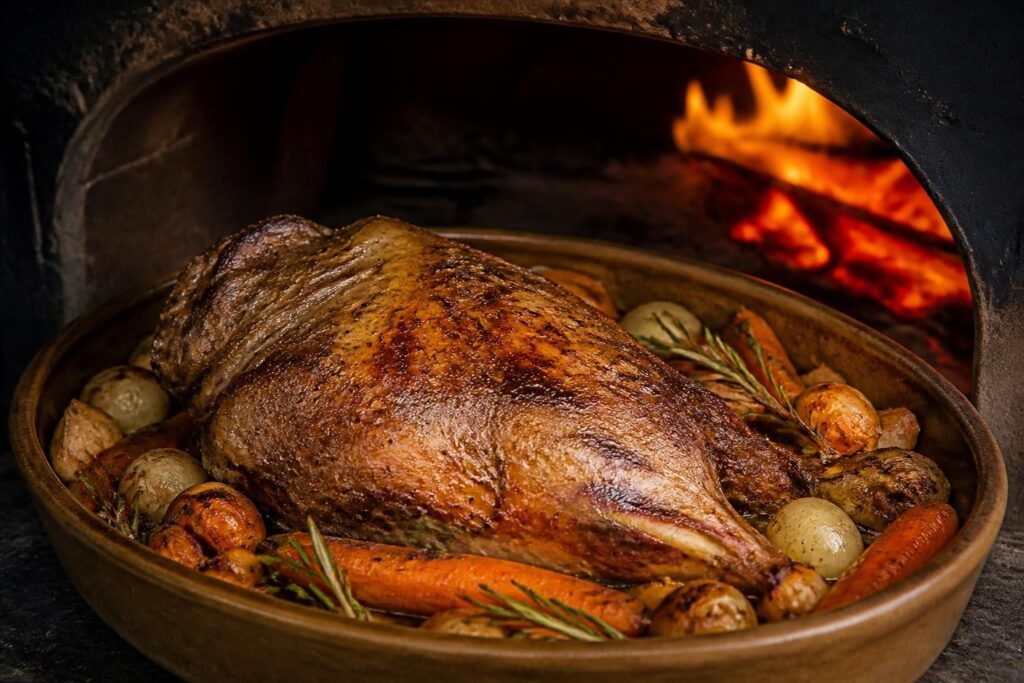 découvrez nos recettes savoureuses pour une épaule de chevreuil cuite lentement au four, afin de sublimer la viande tendre et pleine de saveurs.