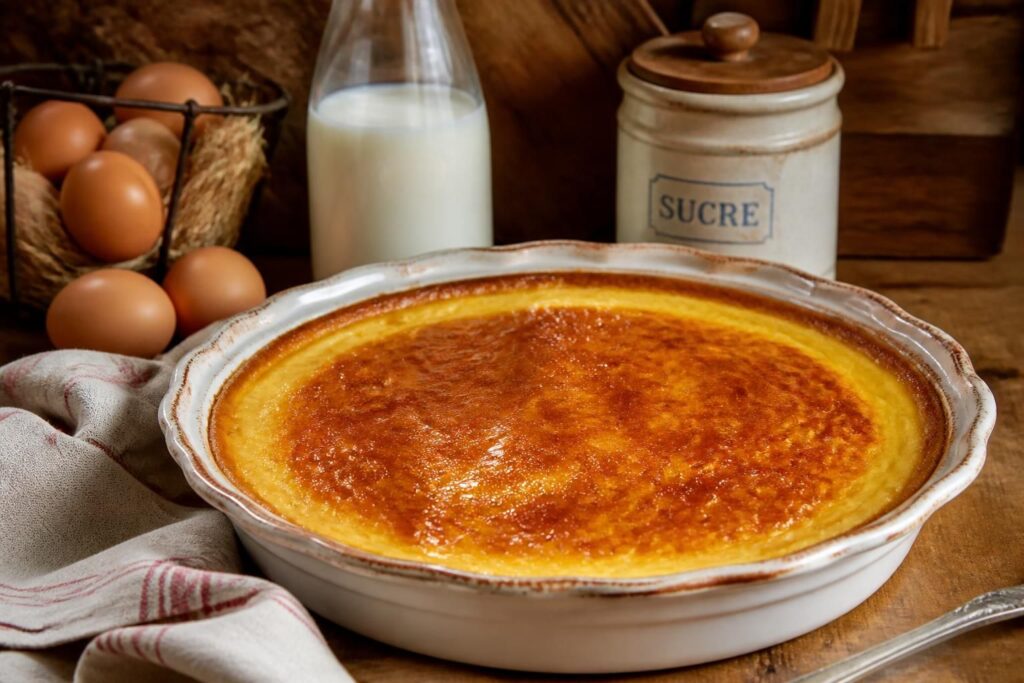 découvrez la recette traditionnelle du flan aux œufs à l'ancienne, cuit au four façon marmiton, pour un dessert savoureux et fondant qui rappelle les saveurs d'antan.