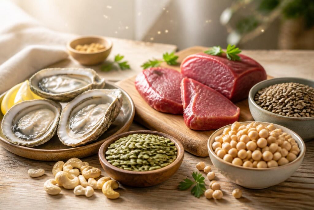 découvrez les bienfaits du zinc pour la santé et les aliments riches en zinc qui favorisent votre bien-être au quotidien.