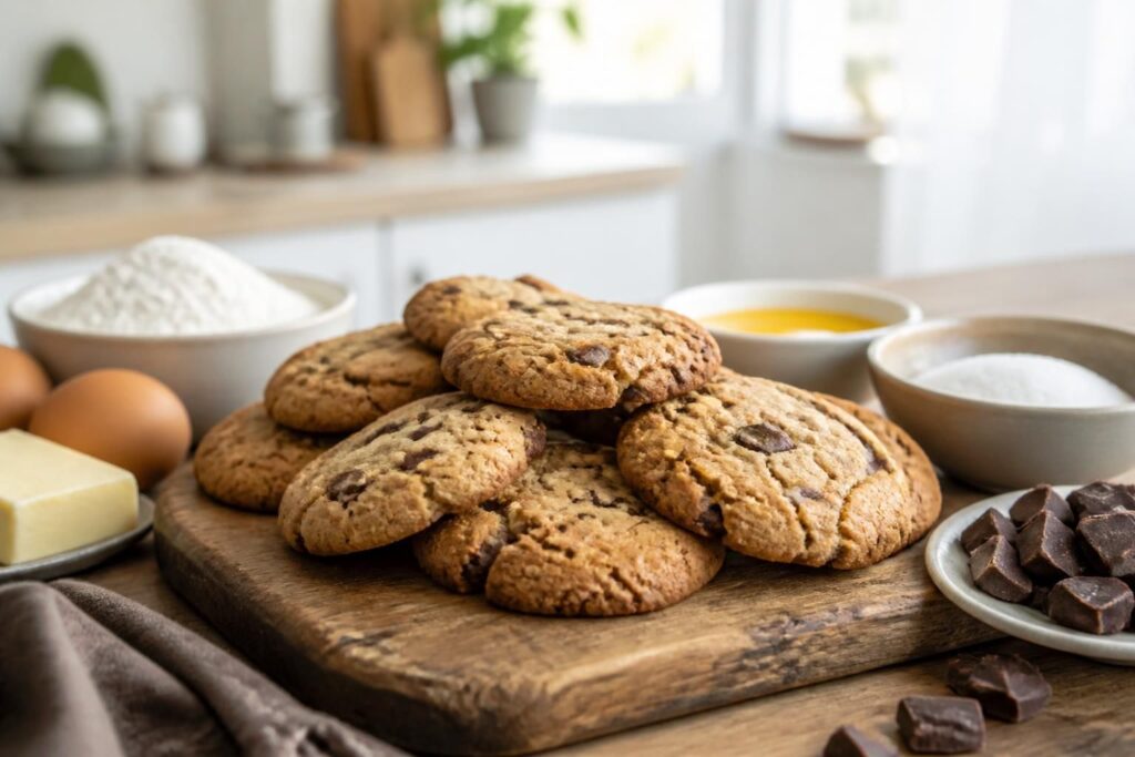 découvrez une recette facile de cookies moelleux sans levure chimique, idéale pour un goûter gourmand et rapide à préparer.
