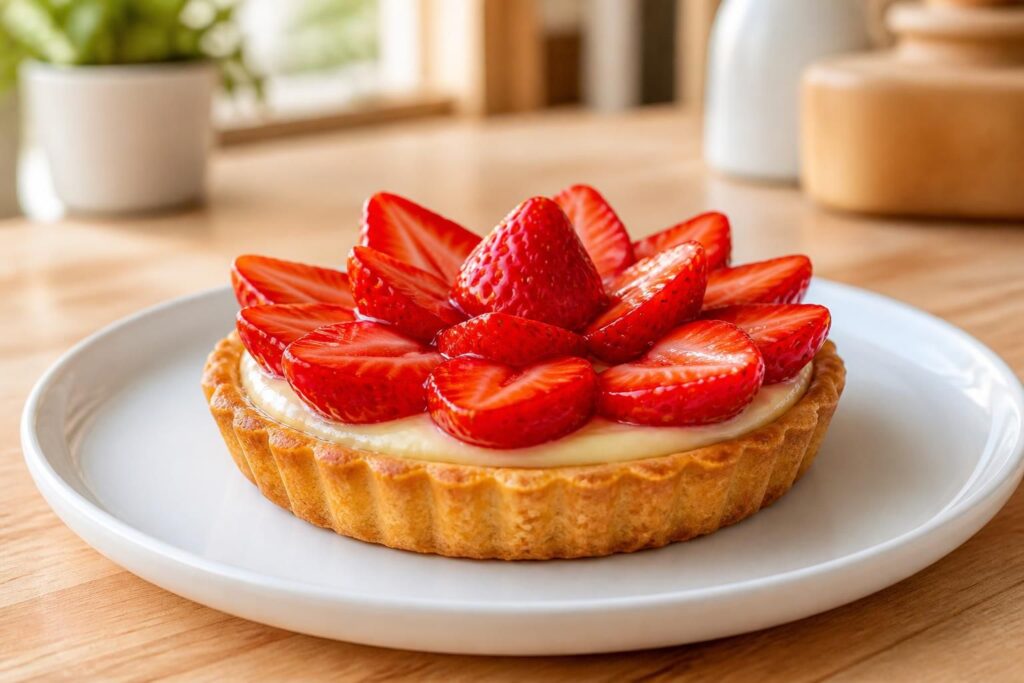 découvrez notre recette classique et gourmande de tartelette fraise crème pâtissière, un dessert frais et délicieux parfait pour toutes les occasions.