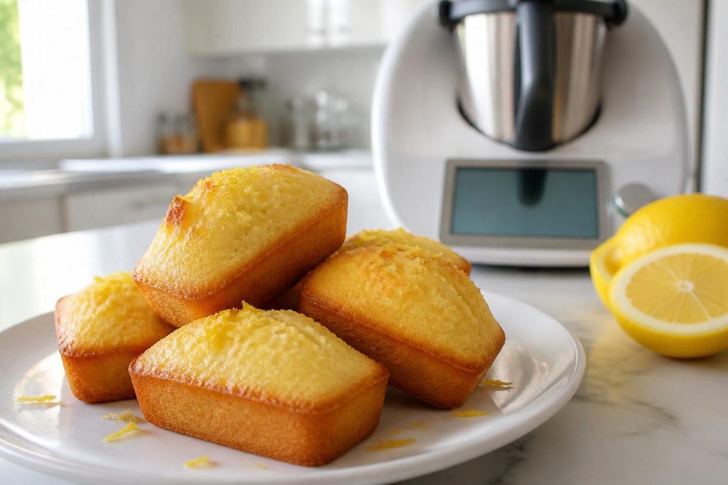 Mini cakes au citron moelleux et légers à réaliser au Thermomix