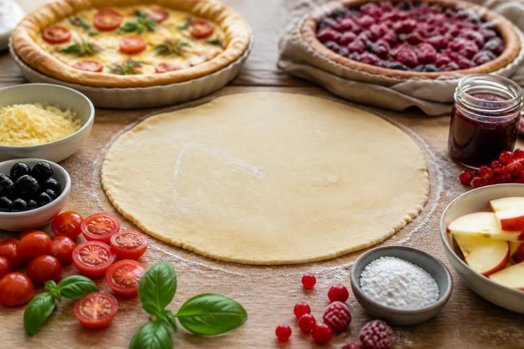 Pâte brisée que faire avec pour des recettes salées ou sucrées