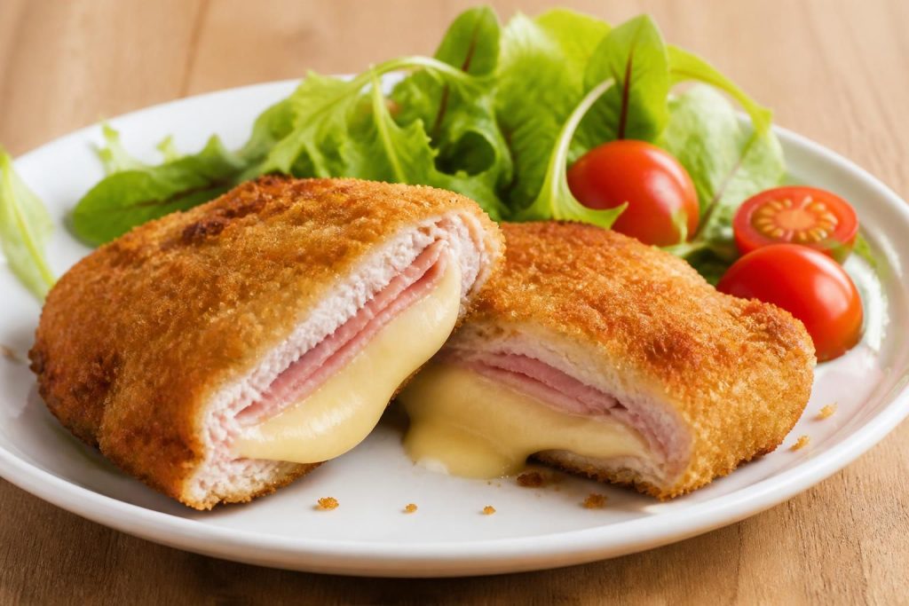 découvrez une recette facile et savoureuse de cordon bleu maison cuit au four, idéale pour un repas gourmand et simple à préparer.