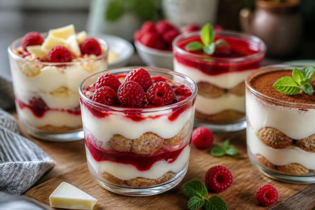 découvrez la recette du tiramisu aux framboises, alliant saveur classique et variantes gourmandes pour un dessert frais et délicieux.