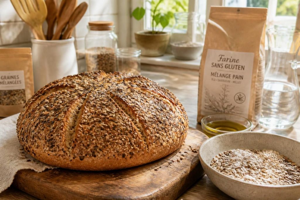 découvrez notre recette de pain nordique aux graines sans gluten, facile à réaliser, accompagnée d'astuces pratiques pour réussir un pain savoureux et moelleux à chaque fois.