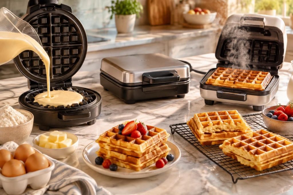 Cuisson gaufrier : astuces pour un résultat parfait avec Tefal, Lagrange et Frifri