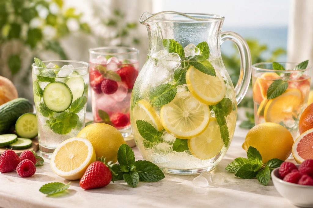 Détox eau citron et autres recettes rafraîchissantes pour purifier le corps