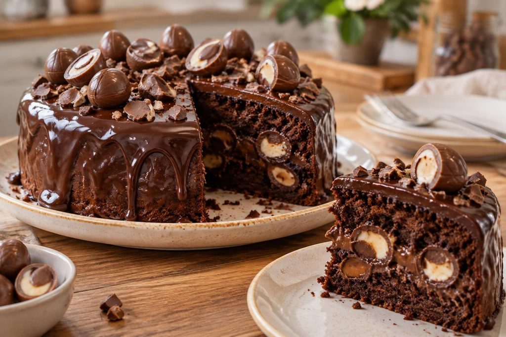 Gâteau au Chocobon facile à préparer pour un dessert chocolaté original